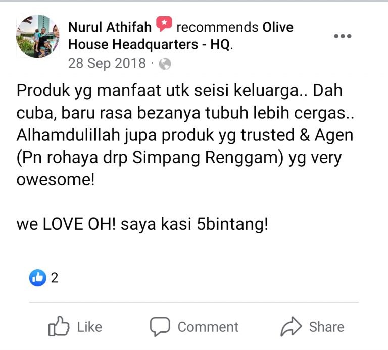 Testimoni-OliveHouse2u-1